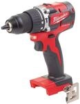 Milwaukee 4933451636 Bohrmaschine ohne Schl&uuml;ssel, Schwarz/Grau/Rot