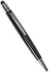 Wedo 26115001 Touchpen Mini 2-in-1 (leitf&auml;higer Eingabestift, 10 cm) schwarz