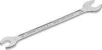 HAZET Doppel-Maulschl&uuml;ssel 450N-10X13 verchromt, Schl&uuml;sselweite: 10 x 13 mm 