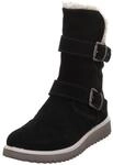 Superfit M&auml;dchen Lora Warm Gef&uuml;tterte Gore-tex Schneestiefel, Schwarz 0200,...