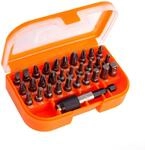 Bitsatz, 31-teilig, Schlitz, PH, PZ, TORX, HEX