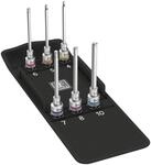 Wera 05004210001 8740 C HF 2 Zyklop Bitnuss-Satz Innensechskant, mit Haltefunktion,