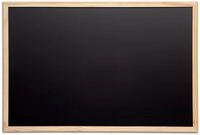 MAUL Kreidetafel schwarz 60 x 90 cm mit Holzrahmen