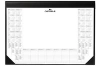 Durable Schreibunterlage mit Kalenderblock, 25 Blatt, 590 x 420 mm, schwarz, 729101