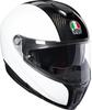 AGV Herren Sportmodular Motorrad Helm, Bianco, XXL