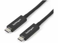 StarTech.com 1m Thunderbolt 3 Kabel - USB-Typ-C-Ladekabel - 40 Gbit/s...
