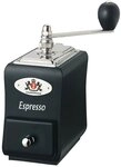 Zassenhaus Kaffeem&uuml;hle Santiago Buche schwarz, manuelle Espressom&uuml;hle
