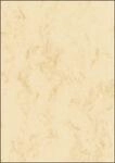 SIGEL Urkundenpapier Marmor Beige DIN A4 200 g 25 Blatt