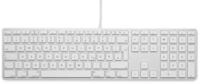 LMP 17203 KB-1243 kabelgebundene USB Tastatur mit Zahlenblock und USB-Hub deutsch