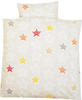 Alvi 401102726 Bettwäsche "Stars & Stripes", beige