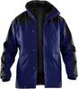 KÜBLER Workwear KÜBLER Doppel-Arbeitsjacke SKYTEX® PSA 1 marine/schwarz