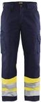 Blaklader 15641811 Hose mit hoher Sichtbarkeit, Marineblau/Gelb, grootte C44