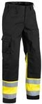 Blaklader 15641811 Hose mit hoher Sichtbarkeit, Schwarz/Gelb, grootte C44