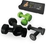 Schildkr&ouml;t Fitness Donic-Schildkroet Vinyl-HANTELSET im ABS-Kunststoffko