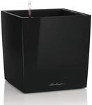 Lechuza-Gef&auml;&szlig; mit Bew&auml;sserungssystem Cube Premium 40 schwarz Hochglanz