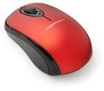Amazon Basics Kabellose Computer-Maus mit USB-Nano-Empf&auml;nger, Rot