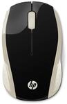 HP 200 (2HU84AA) kabellose Maus (1.000 dpi, 3 Tasten, Scrollrad, USB dongle) schwarz