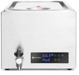 HENDI Sous-Vide Ger&auml;t, mit Ablasshahn, Deckel und Einsatz, GN1/1, 20L