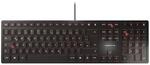 CHERRY KC 6000 Slim - USB Keyboard - Ultraflaches Design - Kabelgebunden -...