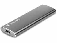 Verbatim Vx500 SSD -240 GB, Spacegrau, 29 g, Externe SSD, USB 3.0 SSD, leichte...