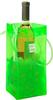 Gimex 17409 Ice Bag Basic Flaschenkühler für 1 Flasche, giftgrün, 30 x 1 x...