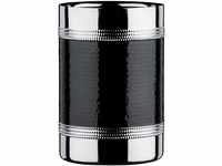 Premier Housewares Bottle Cooler, Stainless Steel, Black, H18 x W12 x D12cm