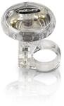 XLC Fahrradglocke DD-M12 durchmesser 36 mm, silber, 2500704500