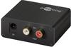 Goobay 58966 Digital / Analog Audio Wandler konvertiert digitale optische und