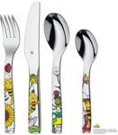 WMF Biene Maja Kinderbesteck Set 4-teilig, Kinderbesteck Edelstahl, Besteck...