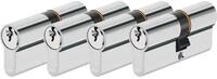 ABUS Profil-Zylinder Silber