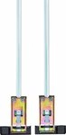 ABUS Doppelschlie&szlig;blech DSB550 f&uuml;r Fensterschloss FOS550, braun, 20212