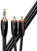 AudioQuest 8 m Tower 3,5 mm - 2 x RCA Audiokabel 3,5 mm schwarz - Audiokabel...