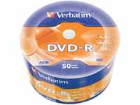 Verbatim 43788" DVD-R 4,7GB 16x 50er Wrap Spindel Silber