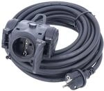 as - Schwabe 3-fach Verteilersteckdose 230 V / 16 A &ndash; Vollgummi...