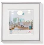 walther design Bilderrahmen silber 30 x 30 cm New Lifestyle Kunststoffrahmen...