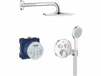 GROHE Grohtherm SmartControl Duschsystem UP | Komplettset inkl. Thermostat,