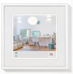 walther design Bilderrahmen weiss 10 x 10 cm New Lifestyle Kunststoffrahmen...