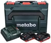 Metabo 101198521 Akku-Basis-Set mit 2 x 18V/4 Ah LiHD Akkus und ASC Ultra Ladeger&auml;t