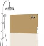 EISL Duschset SOMMERREGEN Chrom, Duschs&auml;ule mit Regendusche (&Oslash; 220 mm) und