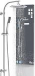 EISL Duschset STILOVAL, Duschs&auml;ule 2 in 1 mit gro&szlig;er Regendusche (&Oslash; 240 mm)...
