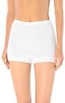 Schiesser Damen Slip 2-er Pack, 000040-100, Gr. 40 (L), Wei&szlig; (100-weiss)