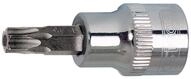 KS Tools 918.1723 1/2" CHROMEplus Bit-Stecknuss TX mit Stirnlochbohrung,TB25