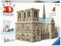 Ravensburger 3D Puzzle Notre Dame - Puzzle ab 10 Jahre | 324 Teile,