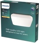 Philips myLiving Mauve LED Deckenleuchte (17 W), LED Leuchte mit warmwei&szlig;em...