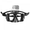 Mantona Taucherbrille mit Befestigung (für GoPro Hero 11 10 9 8 7 6 5 4 3+ 3 2...