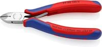 KNIPEX Elektronik-Seitenschneider mit eingesetzter Hartmetallschneide mit