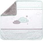 roba Babydecke Happy Cloud - Kuscheldecke 80 x 80 cm zum Schlafen, Krabbeln &...