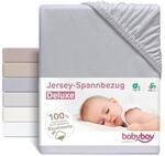 babybay Jersey Spannbetttuch Deluxe passend f&uuml;r die Modelle Maxi, Midi,...