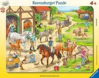 Ravensburger Puzzle Auf dem Pferdehof - 40 Teile Puzzle ab 4 Jahre