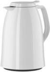 EMSA 517004 MAMBO Isolierkanne | 1,0 L | Hochgl&auml;nzend Wei&szlig; | 100 % Dicht | H&auml;lt